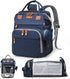 CESAILT Diaper Bag with Changing Station, Travel Diaper Bag Mosquito Net, Waterproof, Insulated