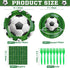 160 Packs Soccer Party Supplies, Boys Sports Theme Birthday Decor, Soccer Plates, Ball Theme Napkins, Serves 40