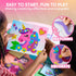 6 800+ 3+, Klever Kits Foam Art Kit for Kids, EVA Foam Stickers with Art Board and Stickers, DIY Arts and Crafts