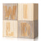 RattanView 4 Pcs Woodland Wild Nursery Wood Decor Nursery Wood Shelf Blocks for