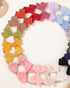 jollybows 20pcs Baby Girls Nylon Hair Bows - Headbands Elastic Hair Accessories for Kids Infants Newborn