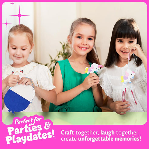 10 5 4-8 5-7 4 5 6 7 8 4-6 Unicorn Craft Kit for Girls - Projects - Gifts for Year Old Girl - Arts and Crafts for Kids