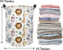 HIYAGON Baby Laundry Hamper Basket for Nursery, Cute Kids Toys Storage Bin Organizer, Animal Room Decor (Animal)