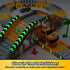 264 PCS Construction Race Tracks for Kids Toys, Glow in The Dark Magic Toy Set with 2 Light Up Cars