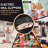 Vazpalas 3 in1 Trimmer Electric Nail Clipper, Baby Nail Electric, Smart Easy Nail Clipper with LED Light & Nail Clip