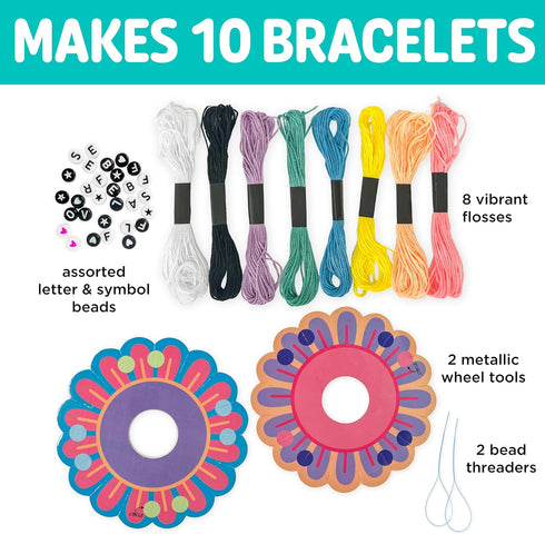 10 6+) Creativity for Kids Best Friends Bracelets Mini Craft Kit: Create Friendship Bracelets - Bracelet Making Kit