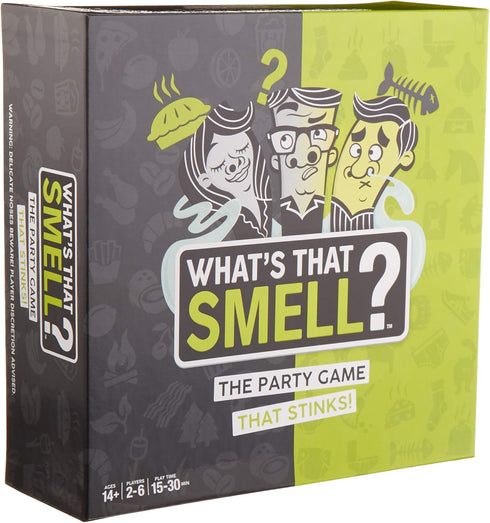 WowWee What's That Smell? Scent Guessing Party Game for Adults & Families