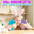 12 Pack 7 Inch Fun Express Large Easter Eggs - Jumbo Fillable Plastic Easter Eggs for Easter Egg Hunt | Extra Large