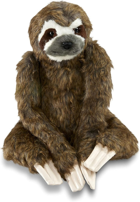 Melissa & Doug Lifelike Plush Sloth Stuffed Animal, 12W x 14.5H x 9D in