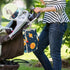 WELLDAY Space Theme Geometric Baby Changing Pad - Waterproof Diaper Changing Pad with Built-in Pillow - Portable Travel