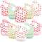 Hudson Baby Unisex Waterproof Polyester Bibs - Cute Fruit Design