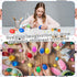 Honoson 75 Pcs Christmas Shaker Musical Instruments for Kids, Egg Shaker and Wrist Band Jingle Bells Set