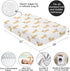 Sweet Jojo Designs Fitted Baby Crib Sheets (Corgi Puppy Dog) for Boys or Girls, Infant Nursery, Toddler Room - Standard