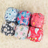 6pcs 12 12pounds ALVABABY with Inserts Baby Cloth Diapers Pocket Newborn Diaper for Less Than Baby Snaps Cloth Diapers