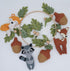 Goukurlsma Woodland Crib Mobile Woodland Baby Mobile for Crib Forest Animals Theme Mobile Nursery Decor Baby Crib