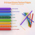 FEWOVUZ Fidget,8Pcs Little Ouchies Pain Textured Silicone Sensory Sticks Fidget Toys for Kids Adults, Flexible Fidget