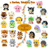 Sets 24 PackEaster Set 6+ Mini Building Block Animal Egg Fillers for Kids, Party Favors for Kids Building for Goodie