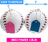Winsharp Gender Reveal Baseball Set, 2 Balls - Pink and Blue Exploding Ball with Powder, Party Supplies