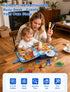 1-3, 1+ BizyKoady Toddler Busy Book for Montessori Felt Busy Book, Busy Board for Year Old, Toddler Airplane Travel
