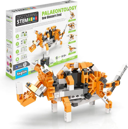 Engino STEM Toys, Learning About Dinosaurs, Educational Toys for Kids 9+, STEM Projects for Boys & Girls