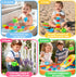 1-3 12+ 1+ 13 Zeewoo Baby Bath Toys for Kids Ages Toddler Bath Toys Mold Free Bathtub Toys for Months Pool Water Table