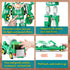 Laradola 5 in 1 Construction Toys for Kids Ages 4-8, Transform Robot Cars, STEM Building Gifts for Boys Girls