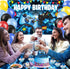Video Game Birthday Party Decorations - 109Pcs Gamer Supplies for Boys Birthday Party, Happy Birthday Backdrop