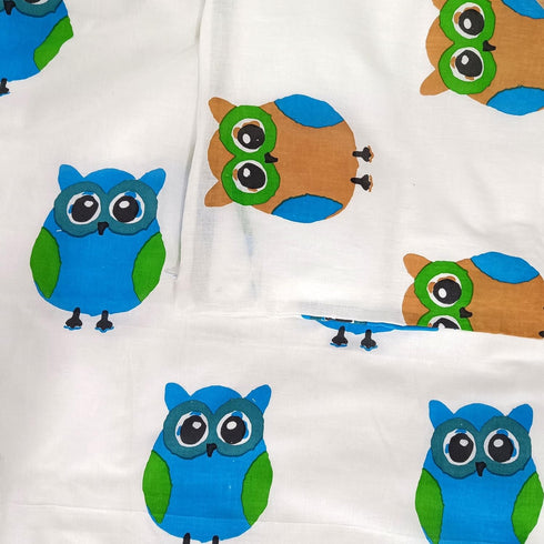 Set 3 Trade Star Beautiful Baby Crib Bedding with Yard Super Soft Natural Dies Fabric for Baby Room Decor
