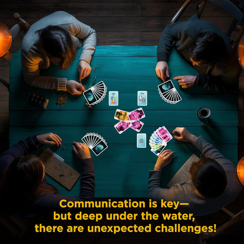 The Crew - Mission Deep Sea | Cooperative Card Game for 2 to 5 Players, Ages 10+, Trick-Taking with 32 Levels of