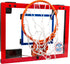 Pop-A-Shot Super Slam Mini Basketball Hoop for Kids and Adults | 2 Basketballs and Pump | Breakaway Rim