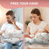 PILLANI Nursing Pillow for Breastfeeding & Bottle Feeding, Original Breast Feeding Pillow for Mom & Baby, Removable