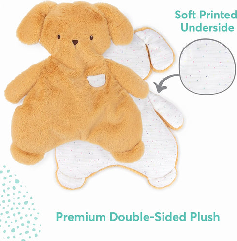 GUND Baby Oh So Snuggly Puppy Lovey, Premium Soft Plush Blanket for Babies and Newborns, Butterscotch Yellow by GUND