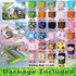 200 3 4 5 6 7 8 9 10 GraceDuck Magnetic Blocks - PCS Build Dark Adventure Forest Castle - Magnetic Toys for Montessori