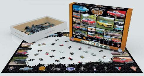 EuroGraphics 1960's Cruisin' Classics 1000-Piece Jigsaw Puzzle