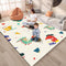Fshibila Baby Playpen Mat, 74" 50 Baby Play Mat for Floor, Baby