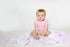 2-Pack Hudson Baby Unisex Baby Cotton Muslin Swaddle Blankets, Blue Sheep