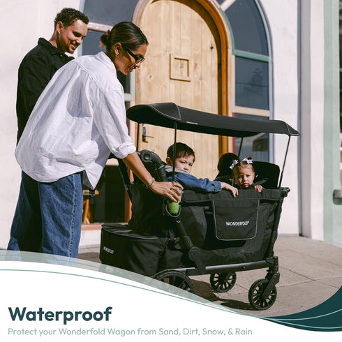 L4 L4 32" 21.5" WONDERFOLD All Weather Mat Stroller Wagon Accessory Made from TPE to Protect Wagon from Dirt and Water