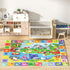 Safe(60"x80") Baby Play Mat for Floor, Non-Slip Playmat for Toddlers & Infants, Extra Thick Large Padded Educational