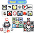 Black and White High Contrast Baby Toys, Soft Montessori Sensory Toys for Newborn Infant Development