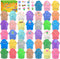 38 Pack Butter Slime Kit - Soft & Non-Sticky Sensory Fidget Toy - Educational Birthday Gift for Kids 6-12