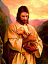 SUNSOUT INC - Lost Lamb - 500 pc Jigsaw Puzzle by Artist Del Parson, Finished Size 18" x 24"