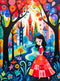 Cross & Glory 1000 Piece Jigsaw Puzzle - The Princess and The Magic Castle, Vibrant Fairytale Artwork