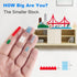 Micro Building Blocks Set - San Francisco Golden Gate Bridge Model, 1610 Pieces Collectible Kit for Adults