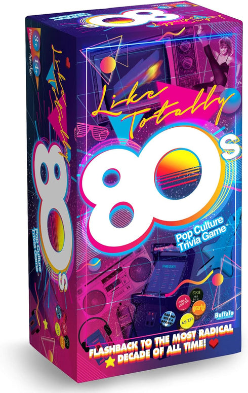 Buffalo Games Like Totally 80's Pop Culture Trivia Game