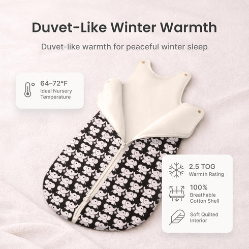 (18-36 Baby Deedee Sleeping Sack, Baby Wearable Blanket Sleeping Bag, Sleep Nest Tee, Infants and Toddlers, Lucky