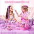 Set Set 3 4 5 6 8 10 11 12+ Beayuck Kids Makeup Kit for Girls - Girls Makeup Kit Toys, Real Washable Cosmetic