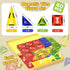 Set 40PCS 10% 3+ Mini Magnetic Tiles Travel - Diamond Texture Magnetic Building Blocks for Kids, Thicker & Portable