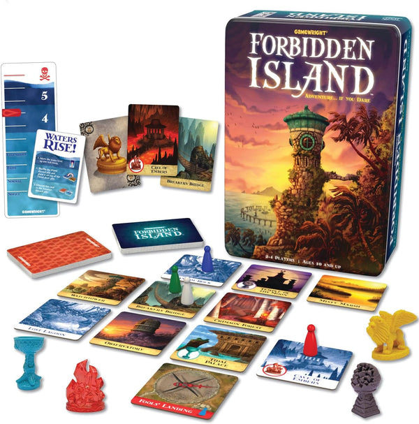 Forbidden Island - Cooperative Strategy Survival Board Game for 2-4 Players