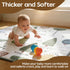 50" 50" Baby Play Mat, x Baby Floor mat, Thick Cushioning Padding Foam Playpen Mat for Babies and Toddlers to Play