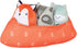 Manhattan Toy Camp Acorn Canoe Buddies Soft Stuffed Animal Baby Toy, Orange, 9" x 4" x 5"